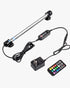 NICREW Submersible RGB Aquarium Light, Multicolor LED Light with Timer and Remote Controller, 11 Inches