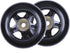 ORO 1 Pair Luggage Wheels Replacement 78 * 24mm Case Wheels with 8mm Bearings for Suitcase and Skate