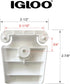 Igloo Cooler Latch with Winged and Single Screw Post, Made in The USA, UV Inhibitors
