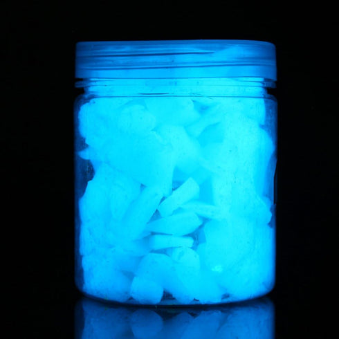 Glow in The Dark Gravel Stones, Aquarium Gravel, Decorative Rocks for Fish Tank, Garden Planter Landscape Decoration