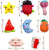 Jalousie 18 Pack Dog Squeaky Toys - Cute Stuffed Pet Plush Puppy Chew for Small Medium Pets - Bulk