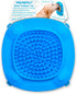 Aquapaw Lick Mat for Dogs, XL Blue with Suction Cups, Secure-Grip Slow Feeder Pad & Shower Lick Toy