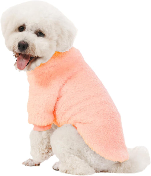 Dog Sweater, 3 Pack for Small Dogs, Ultra Soft and Warm Puppy Coat for Winter Christmas, Dog Clothes for Small Dogs