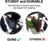 NDakter Bike Bag, Water-Resistant Frame Storage Pouch, Cycling Accessories for Phone, Wallet, Keys, Tools