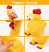 LONG RIVER Horse Toys, Rubber Chicken Squeaky Toys Play Reduce Separation Anxiety Fetch,Horse Play Ball Soccer Ball.