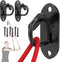 Resistance Band Wall Anchors System, Space-Saving Workout Anchors for Exercise Bands, 3 Pcs