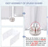 MEEXPAWS Large Dog Pee Pad Holder with Splash Guard, Foldable Liner Base 33'' x 23'', Indoor Dog Potty Enclosure