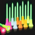 KOFULL 24 Pack Rubber Golf Tees, Glow in The Dark, 3 1/4 or 2 3/4 for Indoor Outdoor Training