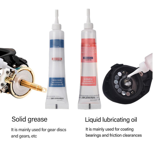 BUBEFSKD 20ml Fishing Reels Lubricants Greases Oil Combo Rusts Protecting Maintenance for Smooth Casting and Longevity