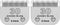 2 Pack Detachable Pet Dog Clipper Blades, Compatible with Andis, Oster A5, Wahl KM Series, #30 Blade