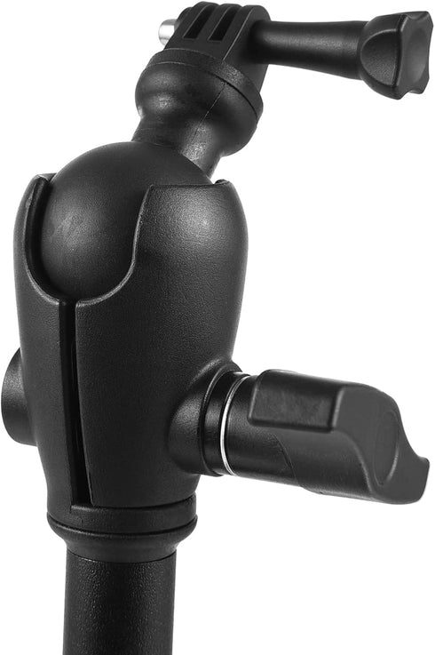 LIXADA Kayak Camera Mount Stand - 25.6''/19.7'' Length, Lightweight and Portable Mounting Support for Kayak