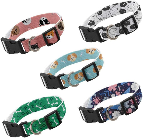 Subli-Pet Collar Dog Cat Customizable Sublimation, Pack of 5 Units, Size XXS