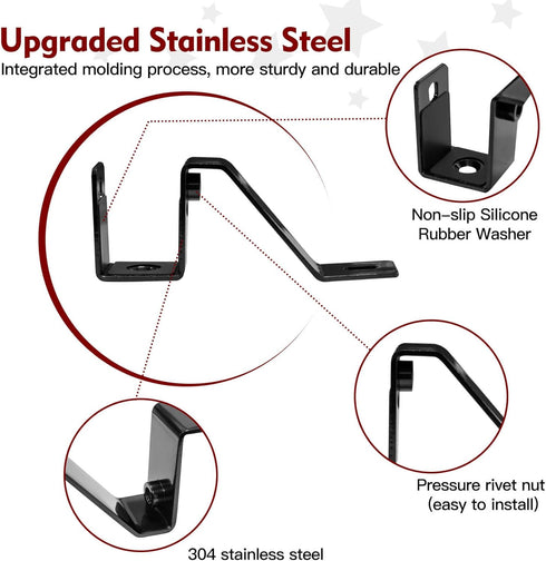 NOKINS Golf Cart Armrest with Cup Holder for EZGO/Club Car/Yamaha, Stainless Steel Support Frame, Black