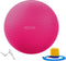 Fitvids Anti-Burst and Slip Resistant Exercise Yoga Fitness Birthing Ball with Quick