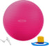 Fitvids Exercise Ball for Fitness, Yoga, Pilates with Quick Pump, Anti-Burst Slip