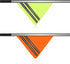 2 Pcs Reflective Dog Bandana - High Visibility Neon Orange Green Reflective Scarf for Safety Dog Gear