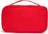 First Aid Bag Tote - Empty Small First Aid Kit Bag for Outdoor Travel, Rescue Pouch, First Responder Medicine Bag (Red