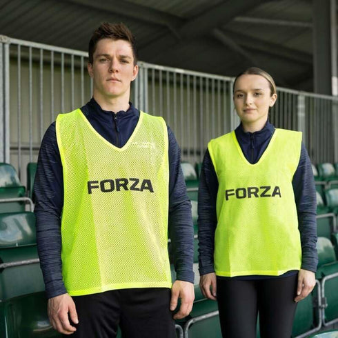 Pinnies/Scrimmage Packs 5, 10 15 FORZA Soccer Training Vests/Sports Bibs | of & | Sizes Ranging from Kids to XXL