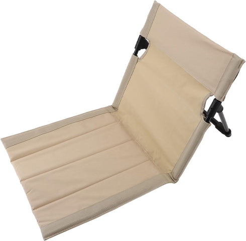 Nurnesy Camping Backrest Cushion, Camping Folding Chair Cushion Backrest Casual Stylish Aluminium Alloy Folding Beach