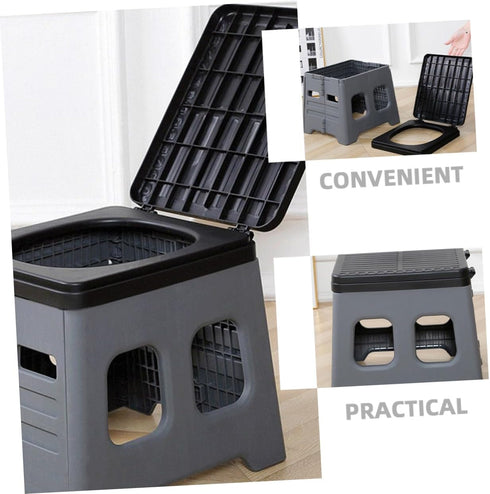 Portable Folding Toilet for Camping and Outdoor Emergencies
