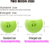 QHTUNION 357g) Treat Dispensing Dog Toy & Slow Feeder Bowl, Interactive Puzzle and Mental Toy for Anxiety Relief,Chase