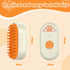 Dog Steam Brush, 3 in 1 Cat Steam Brush, Silicone Massage Grooming Tool for Shedding, Rechargeable Defur Comb