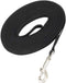 Guardian Gear Cotton Web Dog Training Lead, 50'x5/8", Black