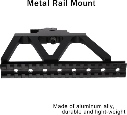 Side Scope Mount - Quick Detach Scope Mount Side Picatinny Rail for Red Dot Optic Scope