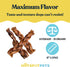 6 Inch (10 Pack) hotspot pets Braided Bully Sticks for Dogs - Stix All Natural Long Lasting Twisted Beef Pizzle Dog