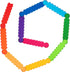 Colorful Interlocking Balance Beams for Kids - Enhance Motor Skills