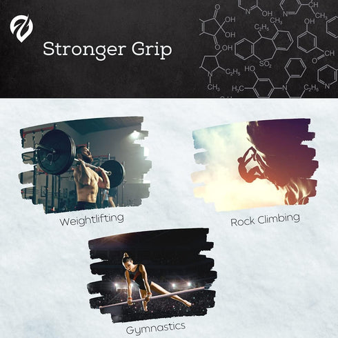Liquid Chalk, Mess Free Gym Chalk for Weightlifting, Rock Climbing, Sweat Resistant for Stronger Grip