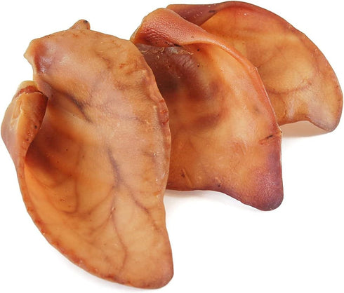 Hotspot Pets Pig Ears for Dogs (20 Pack) - All-Natural, Highly Digestible Chews, Rawhide Alternative