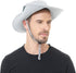 UPF 50+ Sun Hat for Men Women, Waterproof Wide Brim Boonie Bucket Hat for Fishing, Hiking, Beach