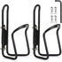 UShake Water Bottle Cages, Basic MTB Bicycle Alloy Aluminum Lightweight Holder, 2 Pack, Drilled Holes Required