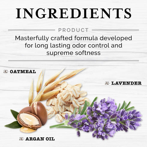 5-in-1 Odor Control Dog Spray, 240ml/8 fl oz, Spray for Dogs with Odor Issues, Oatmeal, Lavender and Tea Tree Oil, Detangles Fur