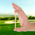Golf Tees Durable Bamboo Tees - 100Pcs 3-1/4" Biodegradable Material for Reduced Friction and Stable Performance