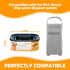 BATADAPTER 42FT 6 4 Pack Jumbo Square Refills Disposal Bags Refill Compatible with Pe.t Dogs Gen.ie Dog Waste Disposal