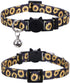 Lamphyface 3 Pack Thanksgiving Day Cat Collar, Breakaway Bell Adjustable Safety for Kitty