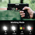 Red/Green Laser Light Combo, 900 Lumen Magnetic Charging Laser Sight with Rechargeable Battery