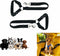 RyanDesign 2-in-1 Car Seat Belt for Dogs, Headrest Dog Safety Harness & Leash