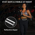 Running Belt Fanny Packs - Reflective Belt Bag for Hiking, Cycling, Workout, Compatible with iPhone 13, 12 Pro