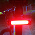 USB Rechargeable Waterproof Rear Bike Light, LED Bicycle Tail Light for Cycling Safety Flashlight