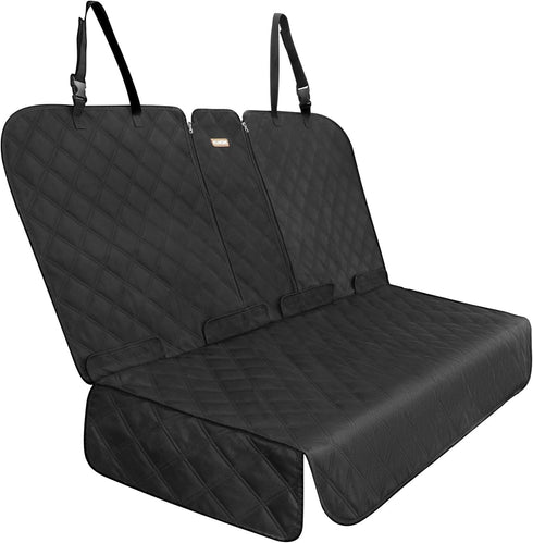 ALLANSING Back Seat Cover for Compact Cars/SUVs Rear Split Bench - 900D