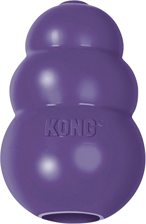 KONG Senior Dog Toy, Gentle Natural Rubber, Durable Stuffable Chew Toy for Older Large Dogs, Treat Toy for Fetching