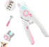 Generic 4-in-1 Dog Nail Clippers with Light - Safe Pet Nail Trimmer for