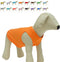 2018 Pet Clothes Dog T-Shirt Tanks Vests for Small Medium Large Dogs, 100% Cotton Summer Vest, Classic (L, Orange)