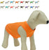 2018 Pet Clothes Dog T-Shirt Tanks Vests for Small Medium Large Dogs, 100% Cotton Summer Vest, Classic (L, Orange)