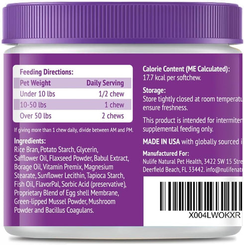22 1 3 Immune 60 Dog Multivitamin Chewable - in Dog Vitamins and Supplements with Green Lipped Mussel & Omega