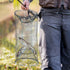 2pcs 17x10 Inch Portable Collapsible Fish Trap Metal Mesh Turtle Trap Saltwater Shrimp Lobster Easy to Use and Store