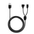 MEROM Replacement Charger for Jugbow Dog Shock Collar, 2-in-1 Magnetic Charging and USB Type C Power Cable (Cable)